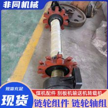非同XGZ-800机头链轮组件(含轴承座) 洗煤厂刮板输送机七齿驱动轮