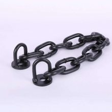 LX铁栏杆用圆环铁链 护栏防护链条 护栏连接紧固件