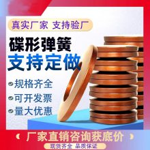 泰伦工贸 定制碟形挡圈304不锈钢碟簧 标准紧固件 多种款式压缩弹簧