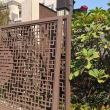 定制金属屏风隔断 大型数控机床 金属屏风隔断艺术景墙定制安装