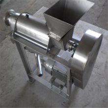 优惠 新型果蔬加工设备 螺旋果蔬榨汁机 苹果梨榨汁打浆机