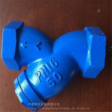 中重 通用阀门 不锈钢丝扣Y型/内螺纹过滤器304厂家发货快