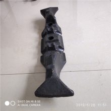 锻打总长586mm刮板 长期630牛角刮板 刮板输送设备配件