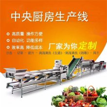 果蔬清洗机 土豆白菜清洗风干流水线 叶菜根茎清洗加工设备厂家