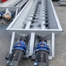 防堵进料地绞龙 加厚叶片 按需定制螺旋上料输送机设备