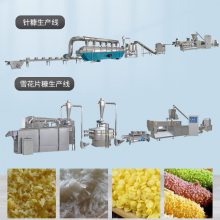 针状糠生产线 面包糠食品加工设备 双螺杆挤压膨化机