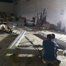 造型艺术景墙加工 大型数控机床 金属屏风隔断艺术景墙定制安装