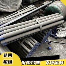 非同车床加工50 1.5米探水钻杆 DZ50矿用圆钻杆1寸五牙丝扣